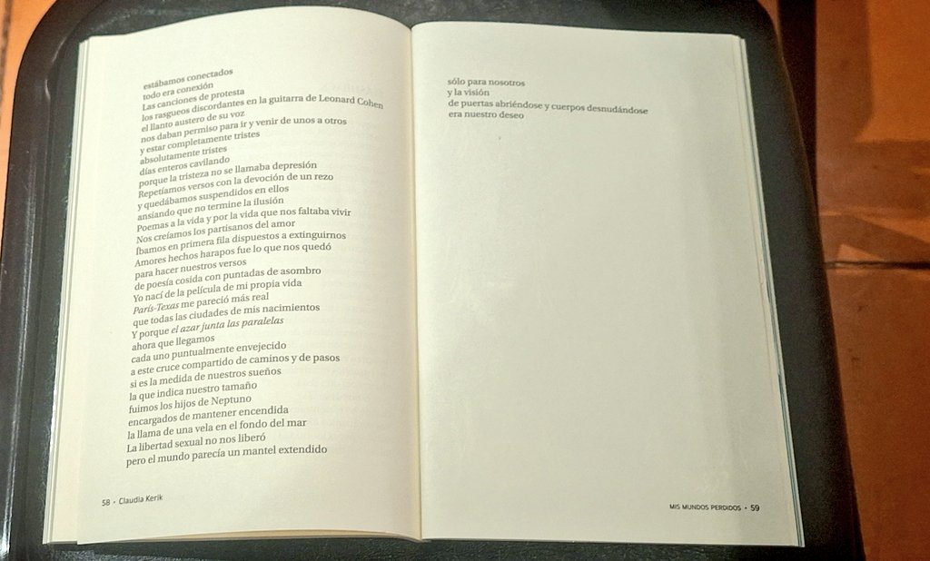 .<a href="/ClaudiaKerik/">Claudia Kerik</a> lee ahora "Flashback", el poema que escribió para conmemorar el medio siglo del inicio del movimiento infrarrealista en un homenaje que se realizó en la <a href="/CasadelLago/">Casa del Lago UNAM</a>