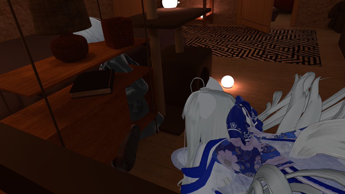 LINN_Game's tweet image. 昨日はBFっぽいワールドを遊んだ後にグループでかくれんぼした🙂
#VRChat