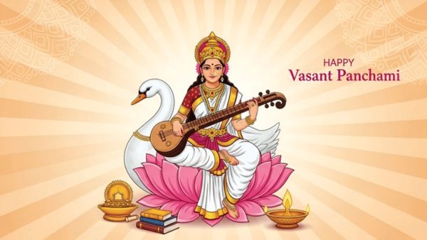 : मां सरस्वती की पूजा इस दिन की जाती है, जो ज्ञान, कला और संगीत की देवी हैं #VasantPanchami2026 #SaturdayVibes #INDvNZ #VasantPanchami 

Jai maa Saraswati 🙏