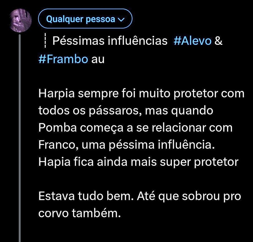 RuByfromhells's tweet image. Tava pensando aqui com meus parafusos 
Seis apoiam au Frambo e Alevo?