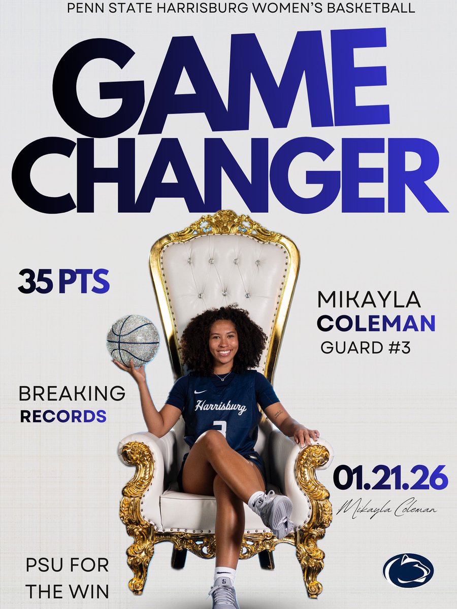 Penn State Harrisburg Women's Basketball 🏀 tweet media