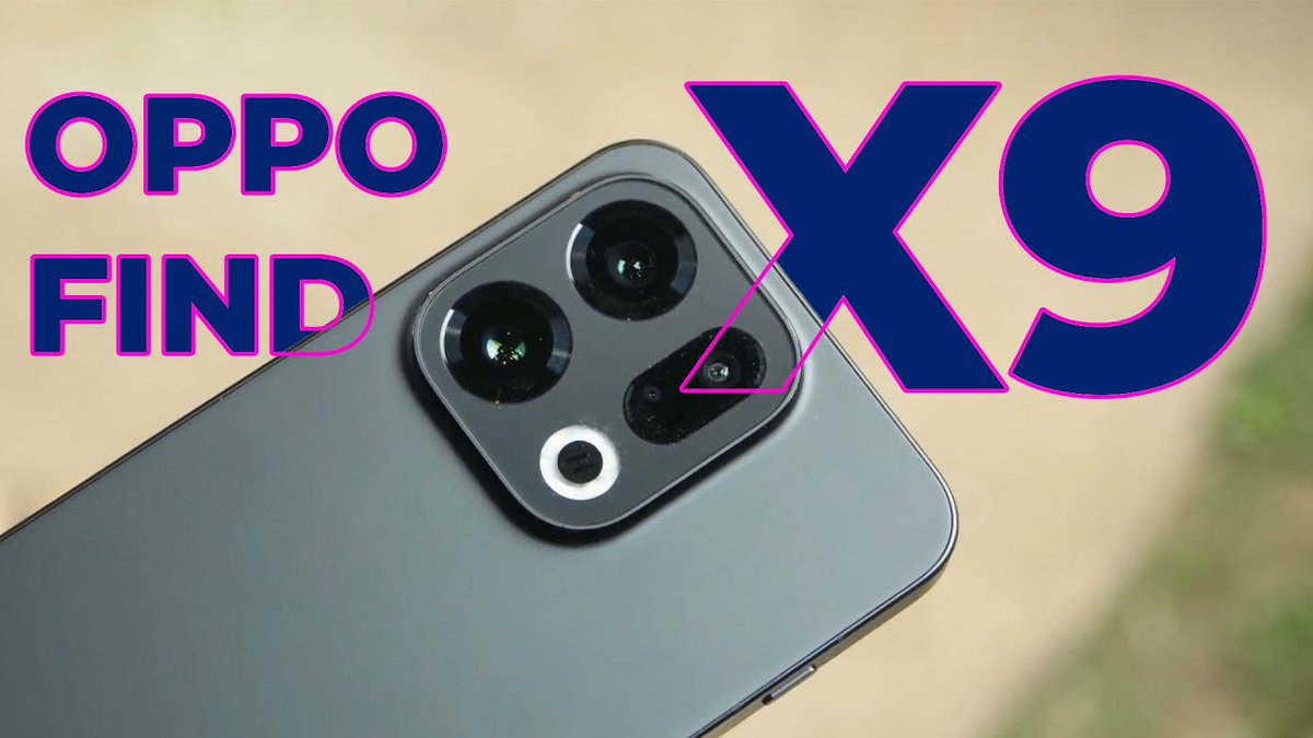 sanjayeah's tweet photo. New video!
OPPO FIND X9, apakah ini "Pro" yang menyamar?

https://t.co/hOWQ2LLgEh https://t.co/DwNVbgSj36