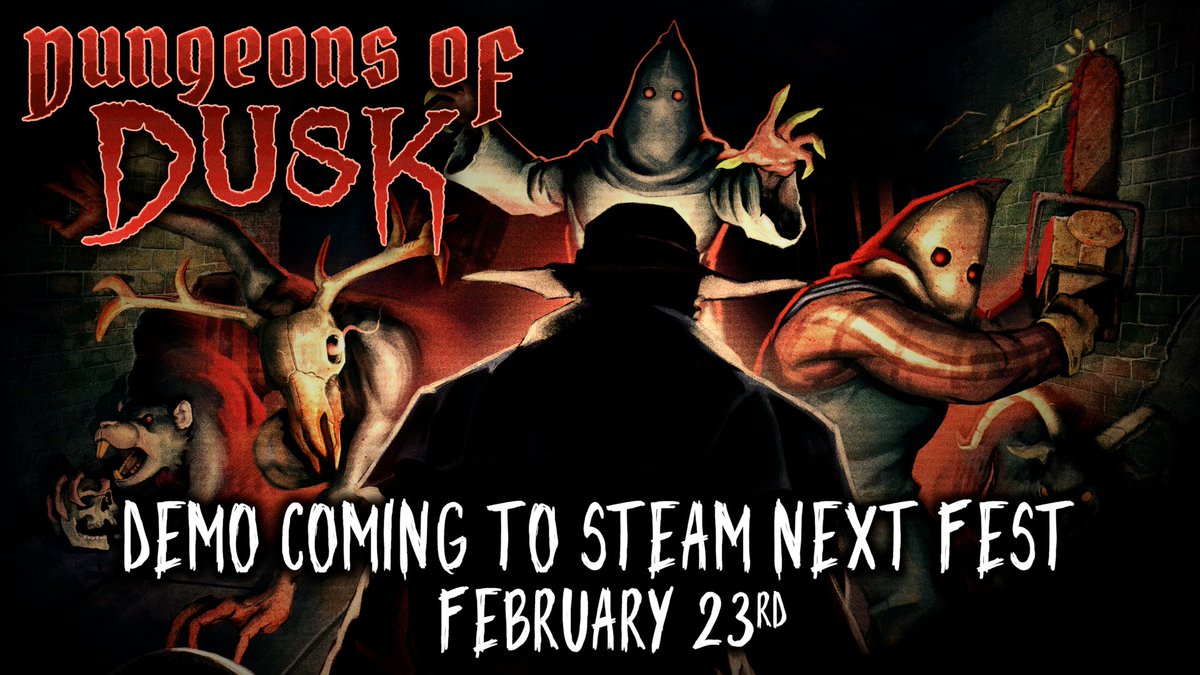 Each step you take may be your last 🫵🪦

The demo for Dungeons of DUSK (DUSK RPG) is coming to Steam Next Fest next month!
