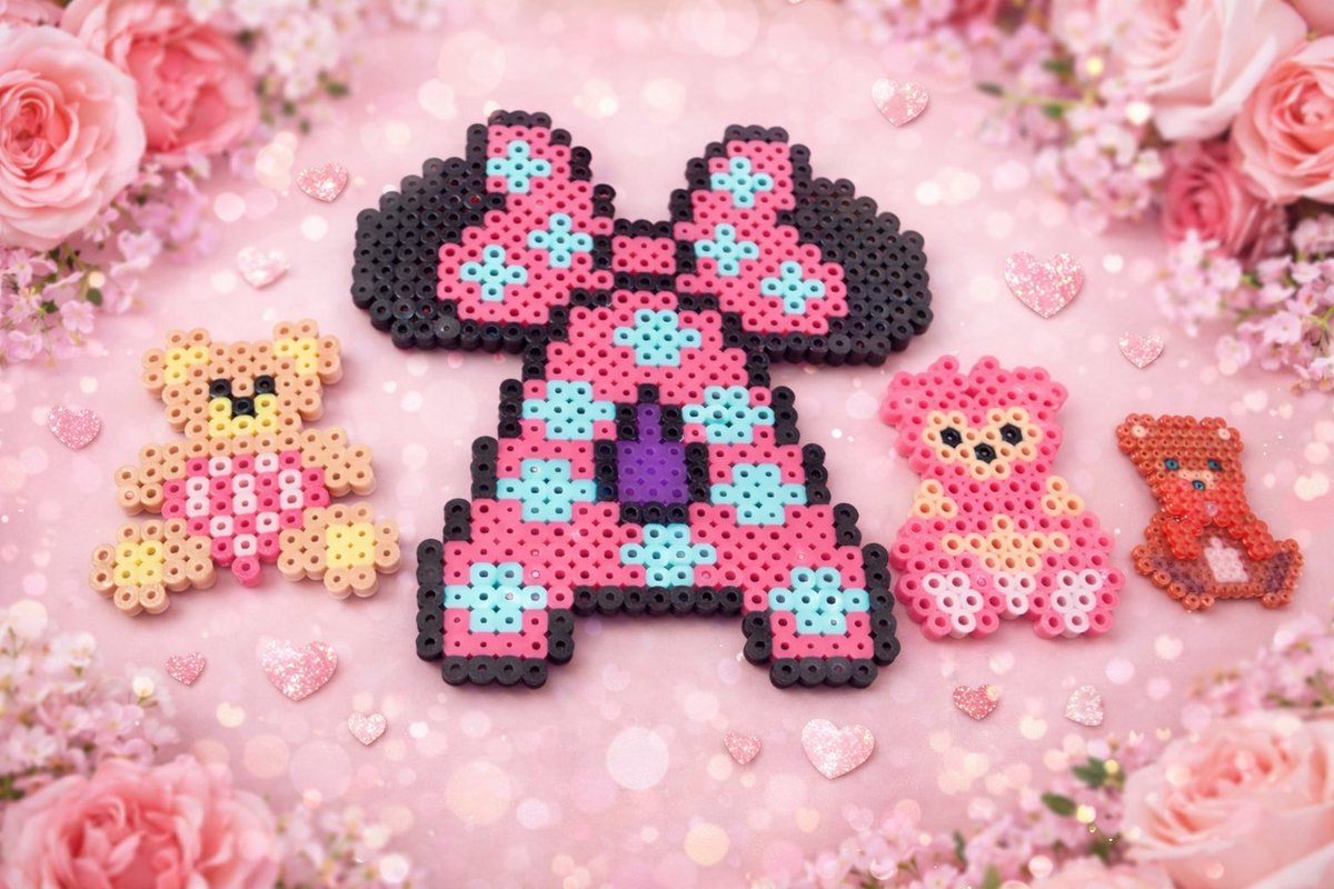 DreamyPrinces17's tweet image. おはようございます☀️

アイロンビーズ作品集♡♡

やってる方どれくらいいますか🙋‍♀️

最近ハマってます♡♡