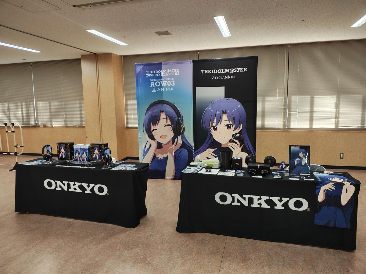 如月千早武道館単独公演「OathONE」】 武道館横の中道場内のオンキヨー