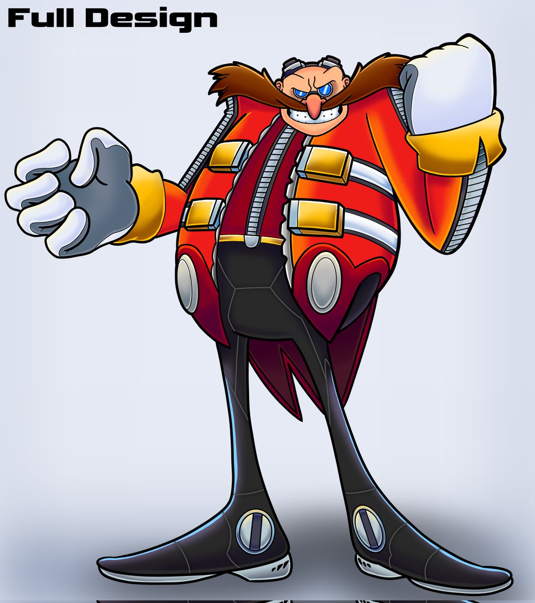 Dr. Eggman (Marvel Rivals) Design #MarvelRivals #SonicTheHedgehog #dreggman #fanart