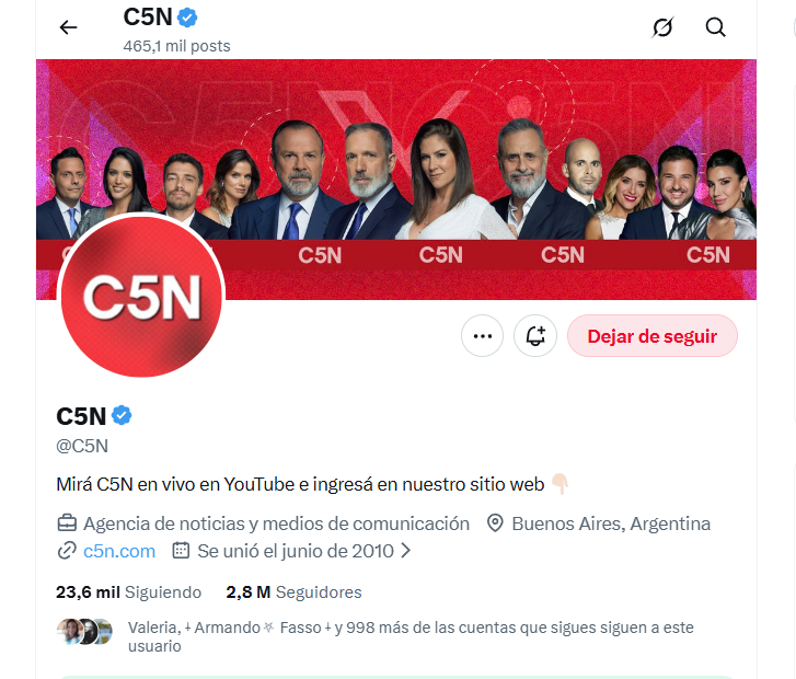 Con miedo no se informa.
Bye <a href="/C5N/">C5N</a>