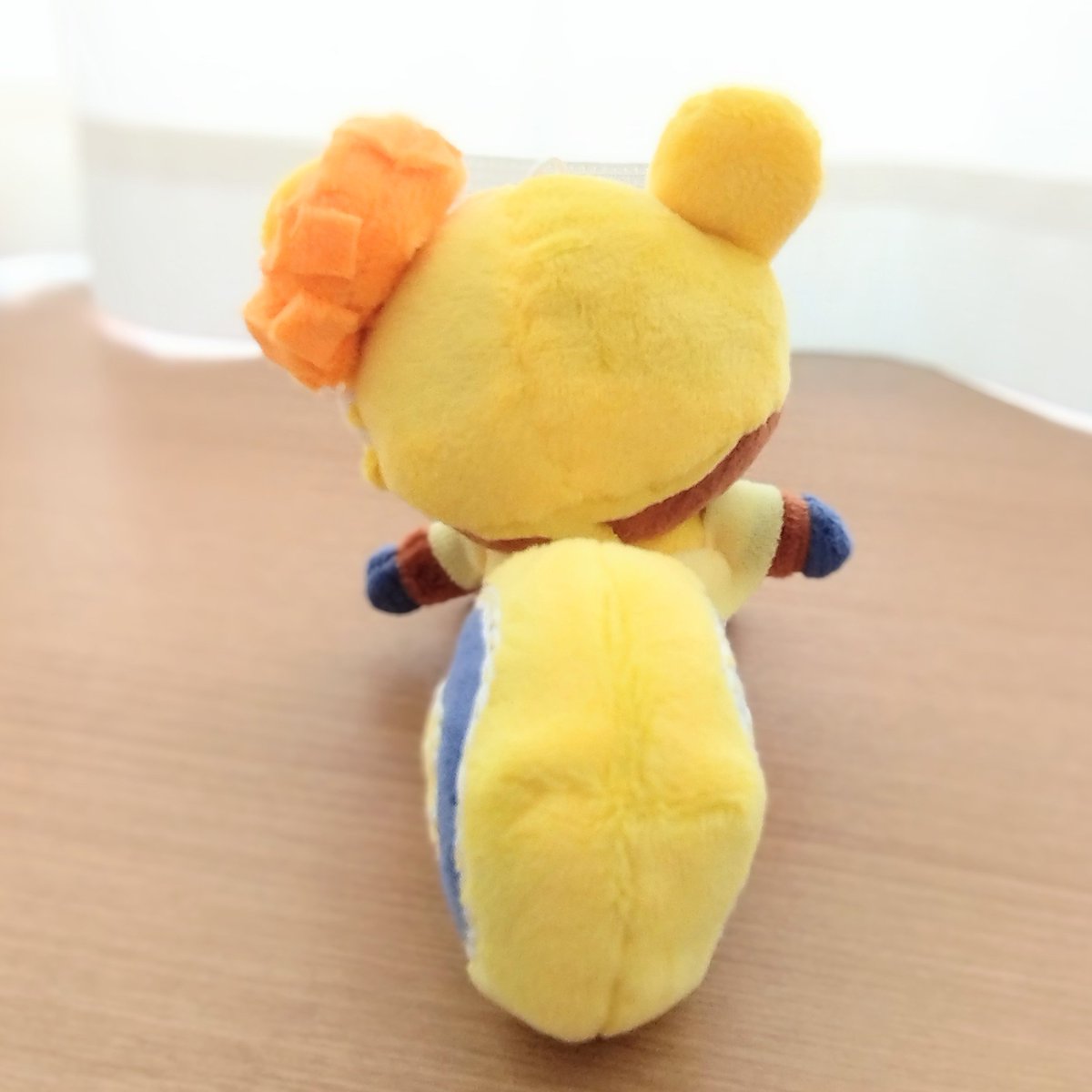 sixties_airline's tweet image. おはようございます⛄️
昨晩、ウツホちゃんによく似ている「みさきちゃん」のぬいぐるみが完成しました！
私のクセが出てしまって顔がゲームと似ていませんが、私的にはとてもとてもかわいい子✨に仕上がりました。

カラビナもつけられます😄