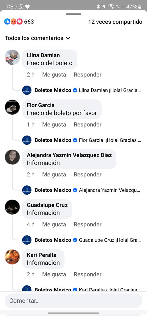 Soy estúpidas o pendejas? Las de fb y tiktok son lo peor que le paso a este fandom

Reporten esta cuenta que esta re vendiendo boletos 
facebook.com/share/183ZXMe7…