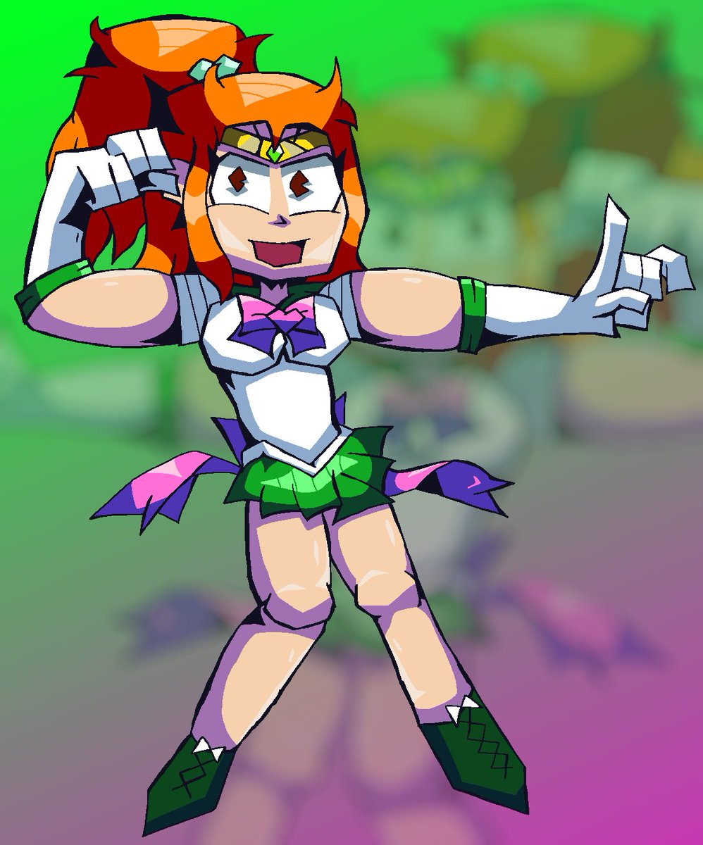 Jazmin (My OC) with Cosplay Sailor Jupiter

#pixelart #DigitalArtist  #aseprite #oc #ocart #cosplay #sailorjupiter