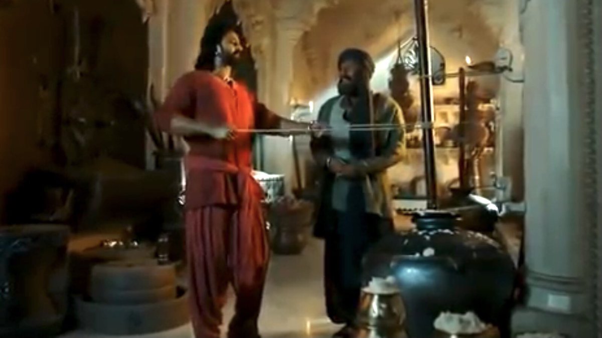 「良き知らせと悪しき知らせ
    どちらを話そう？」

「良きも悪しきも
    聞いて判断する」

#王の凱旋
#カッタッパ
#アマレンドラ・バーフバリ