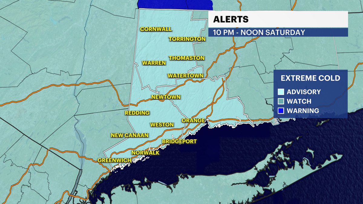 MichelePowersWx's tweet image. 🥶Coldest air of the season arrives in CT tonight.  If we stay below 20 degrees tomorrow, we have a new record for the day.
For the latest on the winter storm Sunday ➡️ connecticut.news12.com/your-daily-con…
@news12ct 
#ctweather #ctsnow #recordcold #windchills #bitterblast 
@RadektheWxman