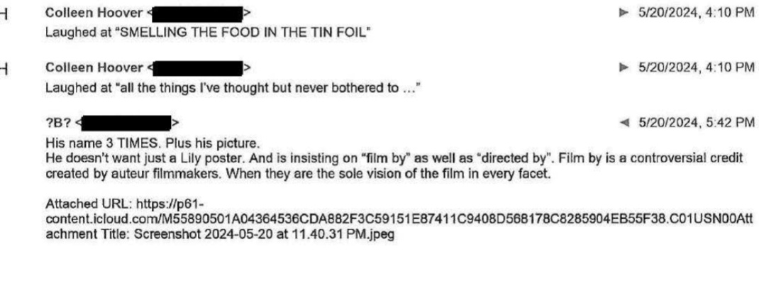 thebushbirds's tweet image. Blake Lively and Colleen Hoover thought that Justin Baldoni was an amateur filmmaker, so he was undeserving of recognition for the multiple roles he had in his film IEWU. They had his name removed. Sony was right, Terrorists.