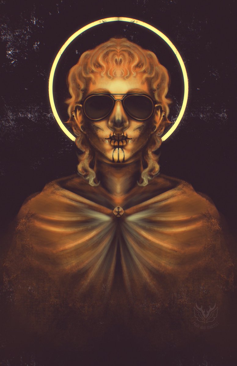 faunandmartlet's tweet image. daughter of god #GideonTheNinth #TheLockedTomb