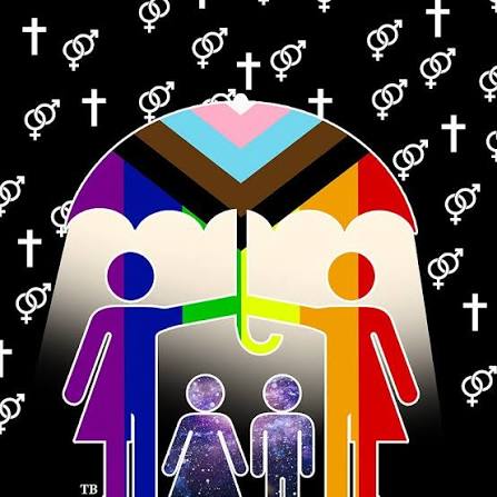 sacredtext62323's tweet image. this is umbreaker and enjin to me protecting his gay found family under his gay umbrella i love that bum so much