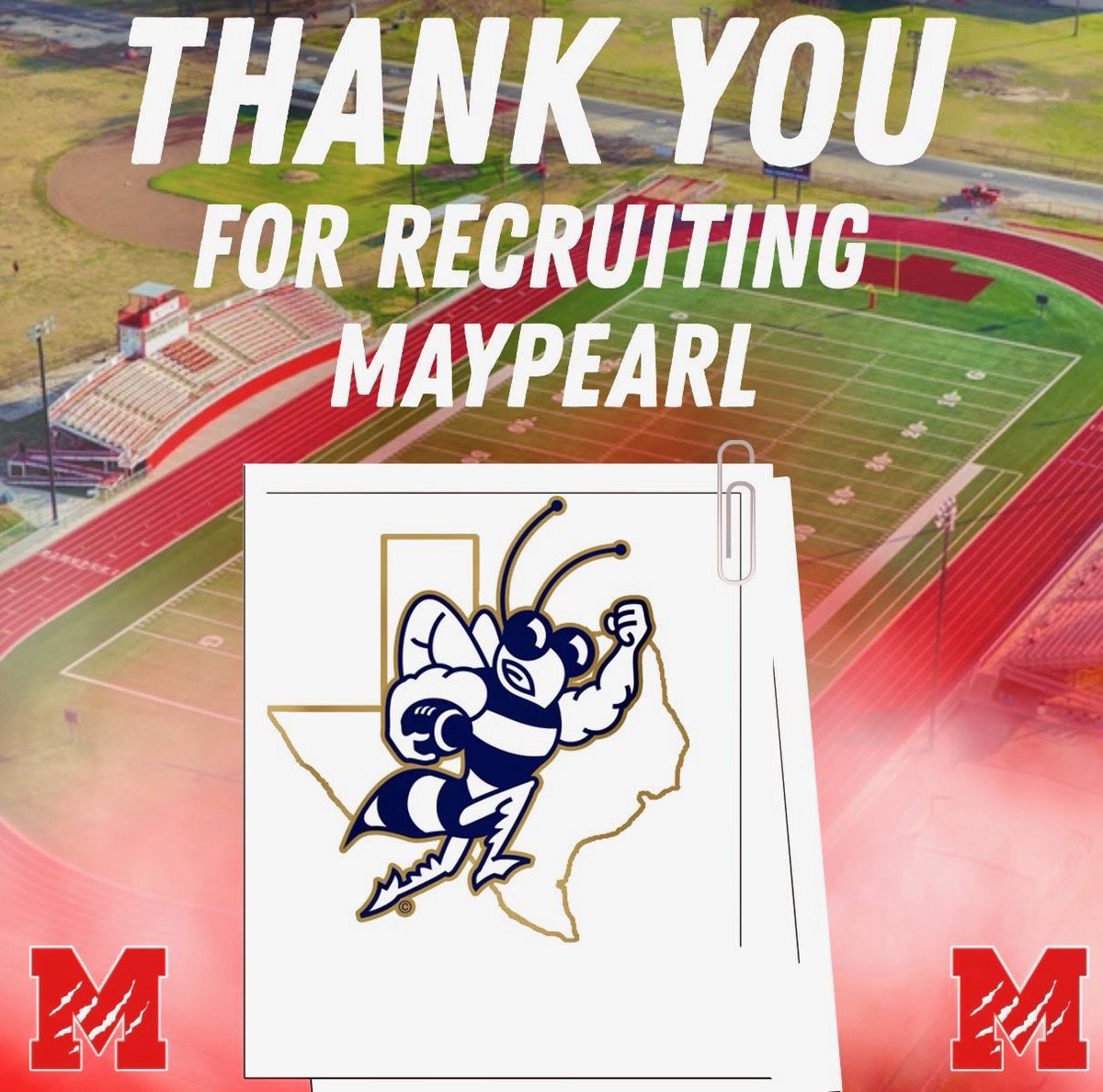 Maypearl Panthers FB tweet media