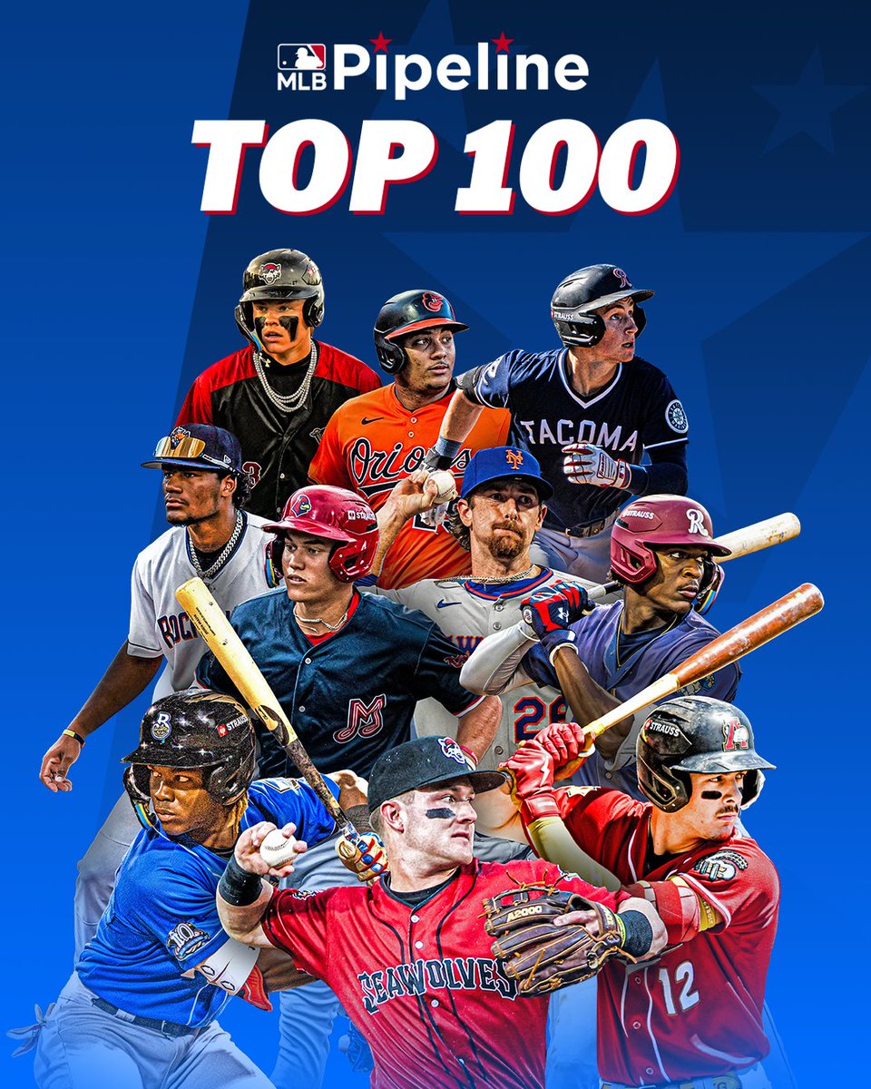 MLBPipeline's tweet image. The new Top 100 Prospects list is out!

Dig in: atmlb.com/4r7MD0A