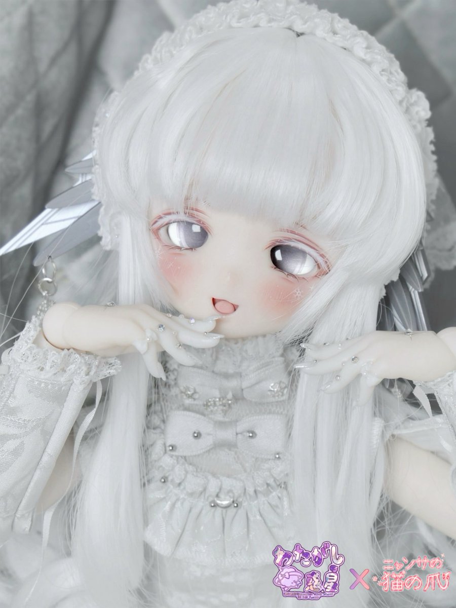 日曜日の夜までお迎え待ってます！(„◜▽◝„ )✨
どうぞよろしくお願いします🙇🏻
  auctions.yahoo.co.jp/jp/auction/f12…
#わたがしっ子
#ニャンサの猫の爪
