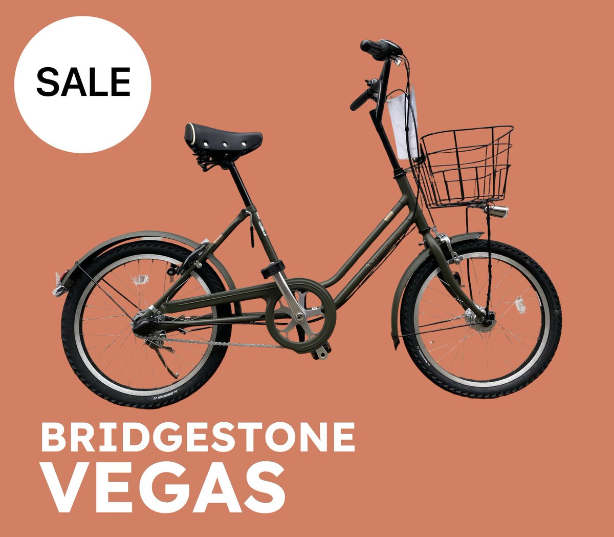 🚲【新車・展示限定特価‼️】 ブリヂストン VEGAS（ベガス） 20インチ