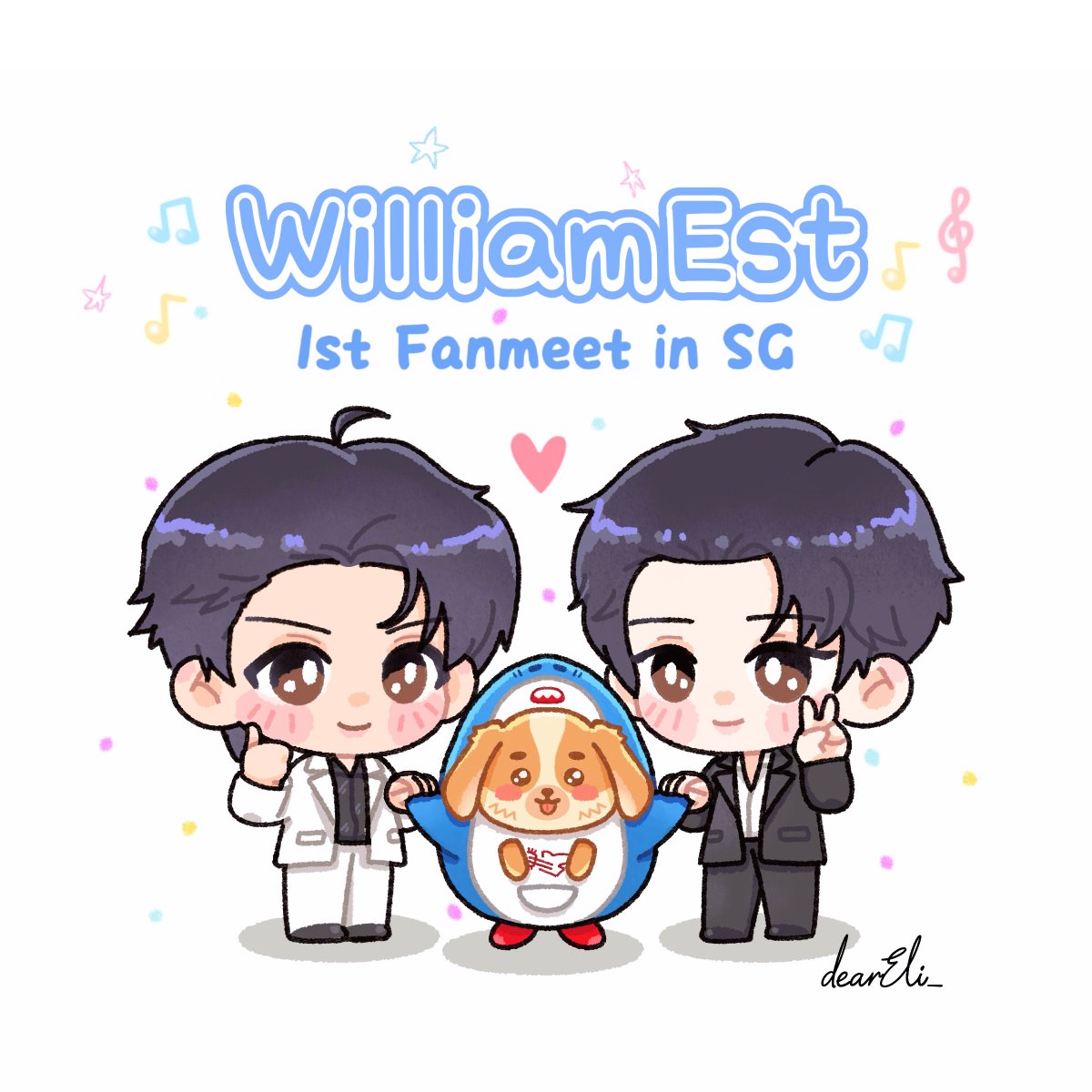 dearEli_'s tweet photo. It’s finally D-Day!! Let’s gooo westies!! ❤️💙

#WilliamEst1stFMinSingapore
#WilliamEst #วิลเลี่ยมเอส https://t.co/PHI4xfewzY