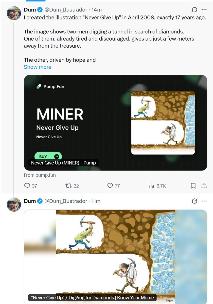 btc2ai's tweet photo. $miner 原作者背书的这个知名梗图，1M位置刚好起势阶段。

Gka1TQEevBbVw4W9K15ER96ZzKByMTb6TBMQzWFEpump https://t.co/ihM3uPSAyo