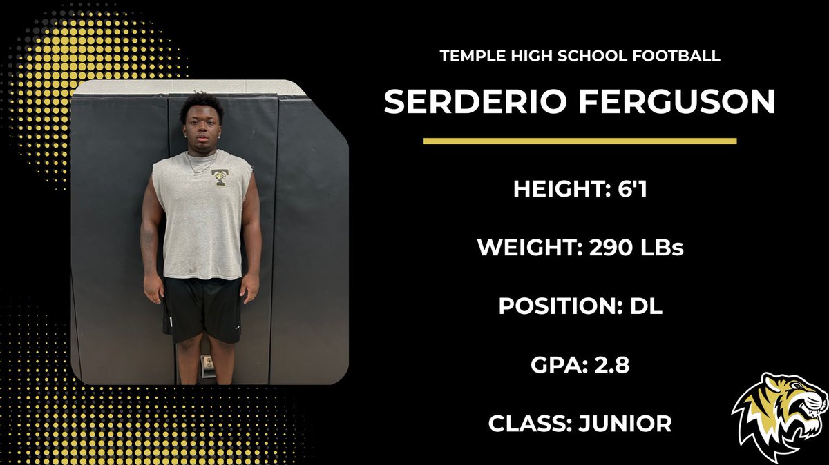 Temple High School Football tweet media