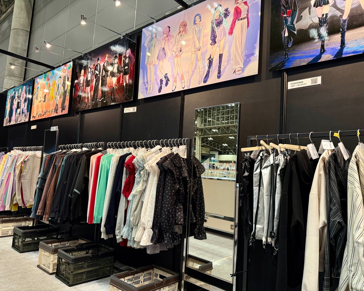 セカライ5th 出展ブースのご紹介✨ 🌟ZOZOTOWN 各ブランドのコラボ