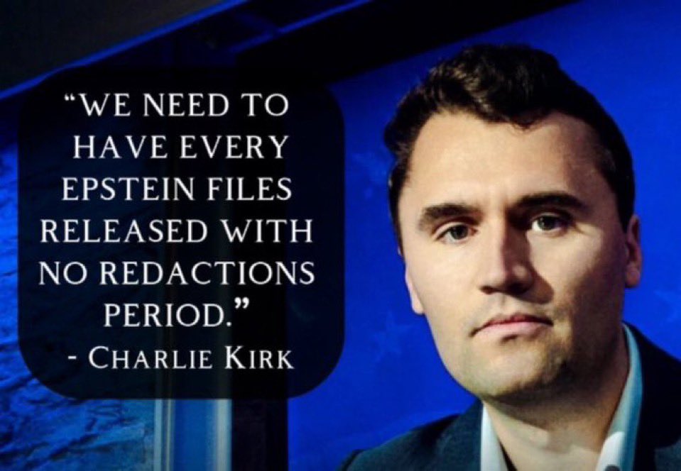 NoMAGAallowed's tweet image. Erika Kirk is one of Pedophile Rapist Trump's #FakeChristians 
She's in it for the money as evidenced by the fact that she continues to ignore Charlie's last wish
