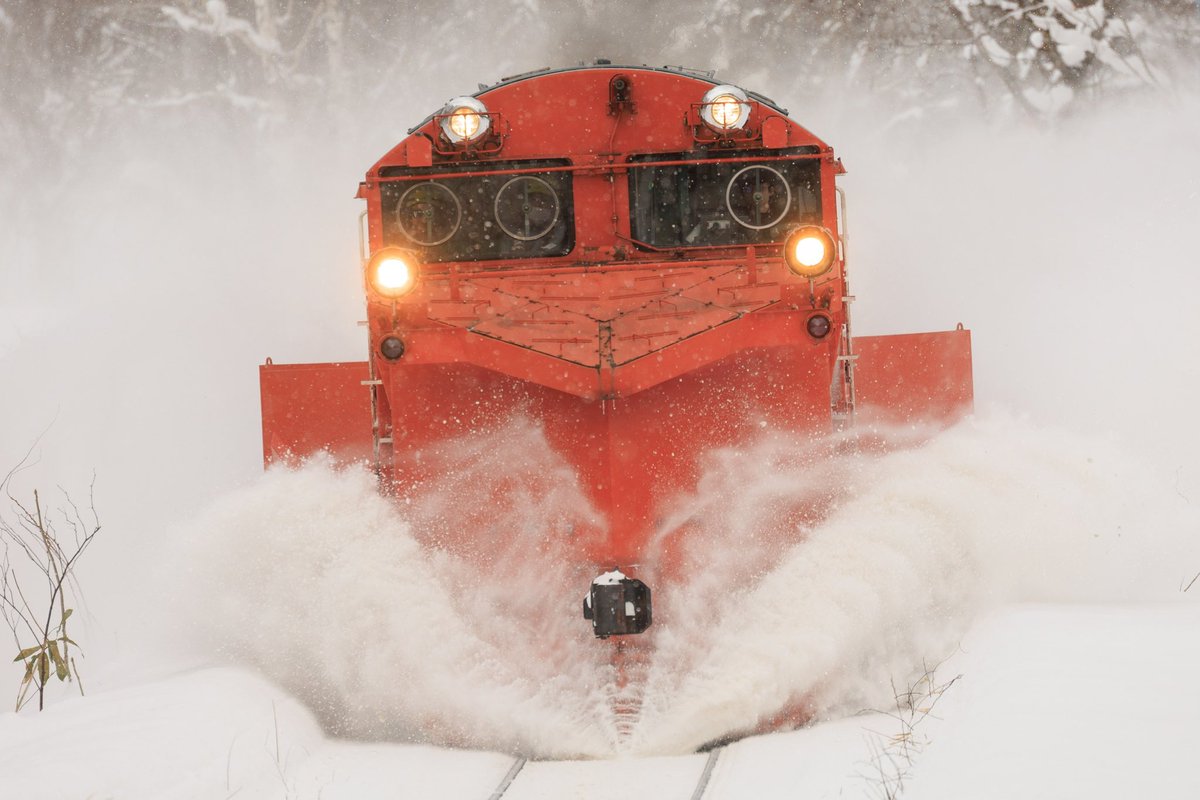 夜遊びの部 雪にAF吸い込まれやすいのが考えもの……