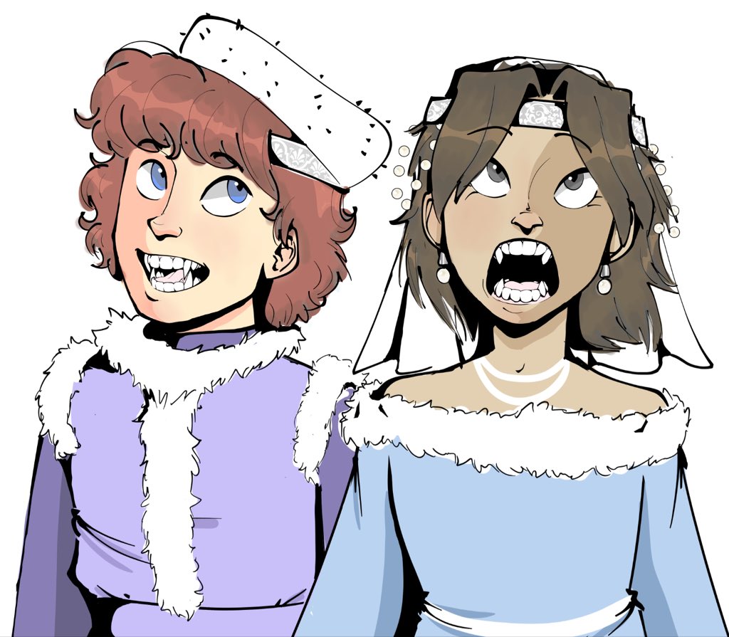 waterdancerarya's tweet photo. wolf babies for teeth practice :) #branstark #aryastark #asoiaf https://t.co/62ooRzYHvD