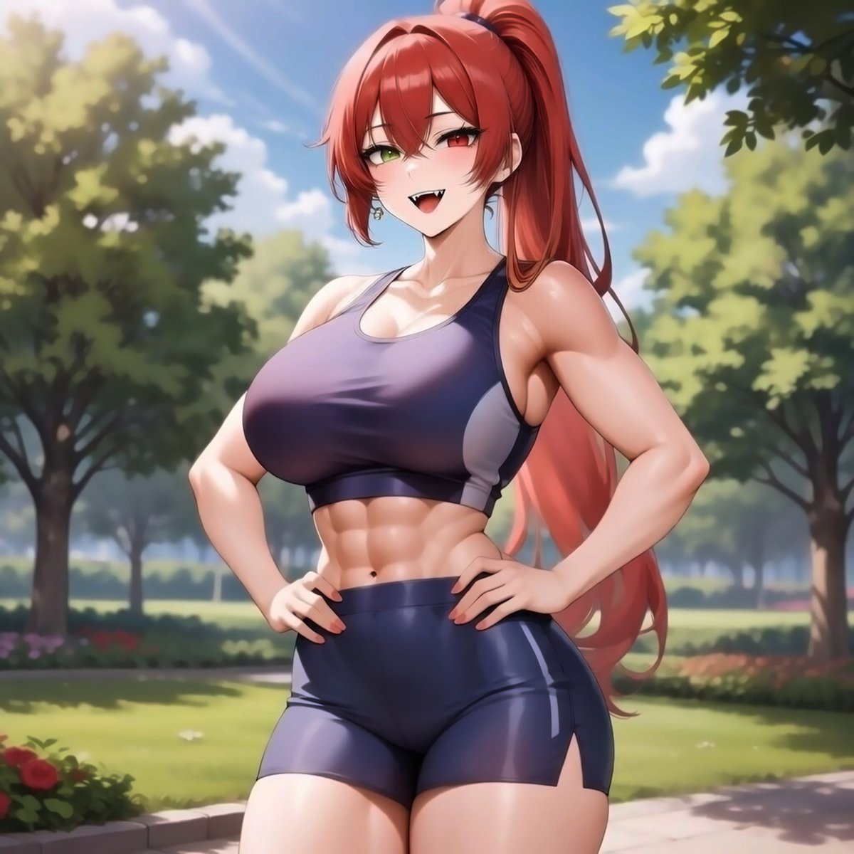 MollyAIArts's tweet image. QT Gains 💪

I meant to do this one a while back. Better late than never though!

What do you think of the abs I've been working on?✨You prefer them or would you prefer the more squishy look? 💬

#aiart #aiartwork #AIイラスト︎ #aigirl #vampire #ocart