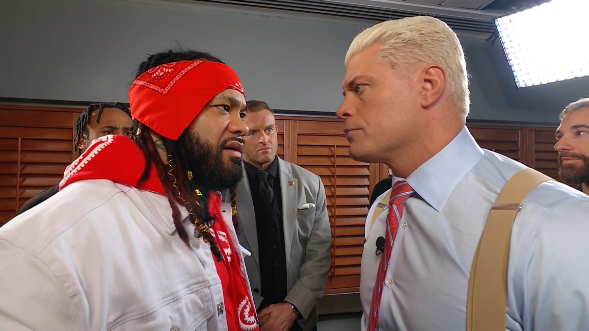 Jacob Fatu and Cody Rhodes had an AWESOME segment. Jacob didn’t just hang with Cody, he was right there on his level. I was locked in on every word they said. Loved it. #SmackDown