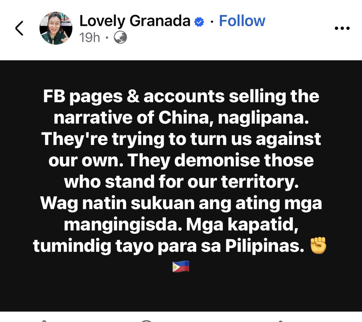 While the Chinese government is moving heaven and hell to silence our transparency efforts in the West Philippine, I realized that these paid trolls have come to life once again. They are again as loud as the buzz of the insects bursting noise that do not make sense. 

Kung