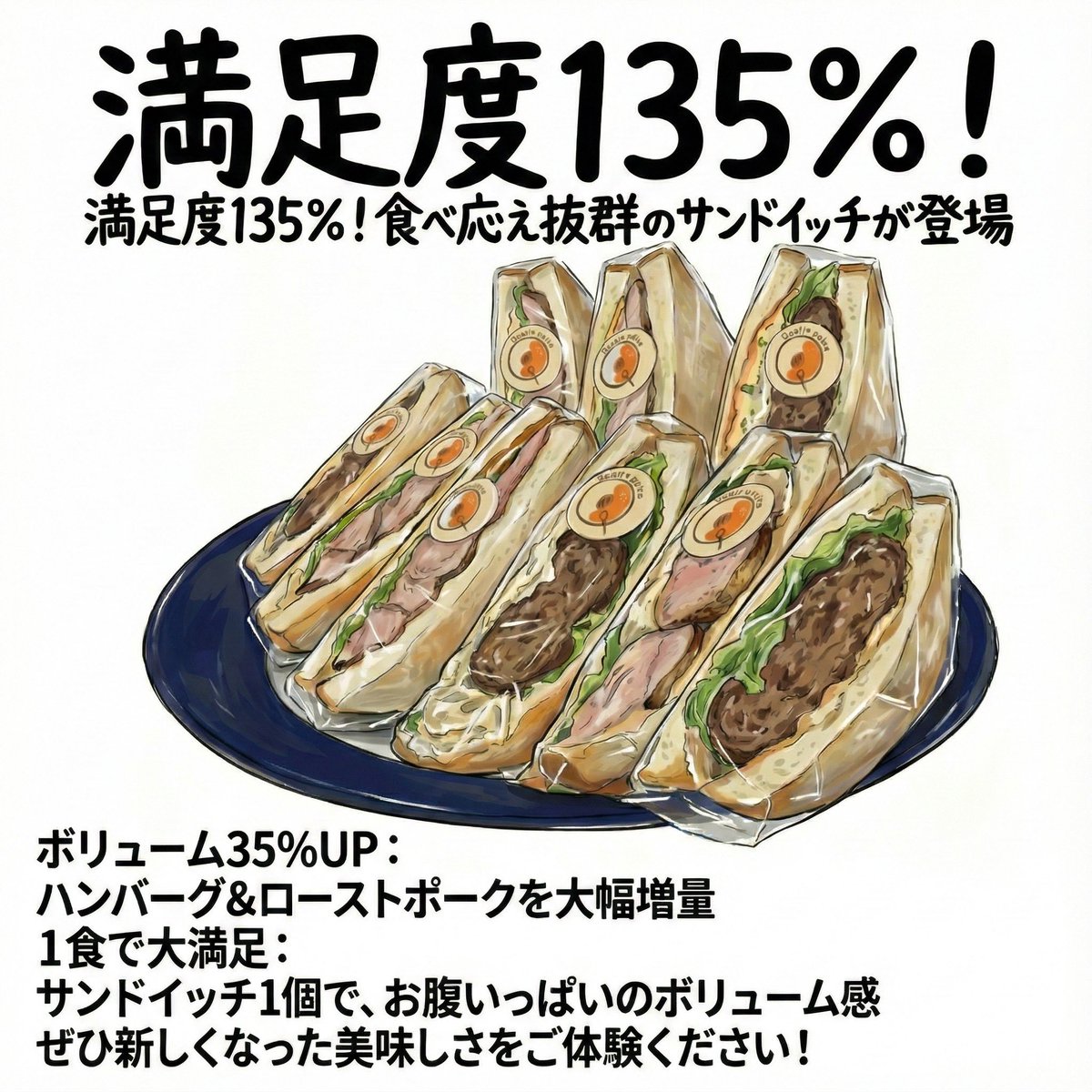 本日1月24日(土)、 11:30〜14:00 Open! ダブルハンバーグもございます