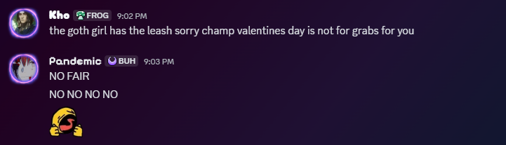 i Think he's jealous