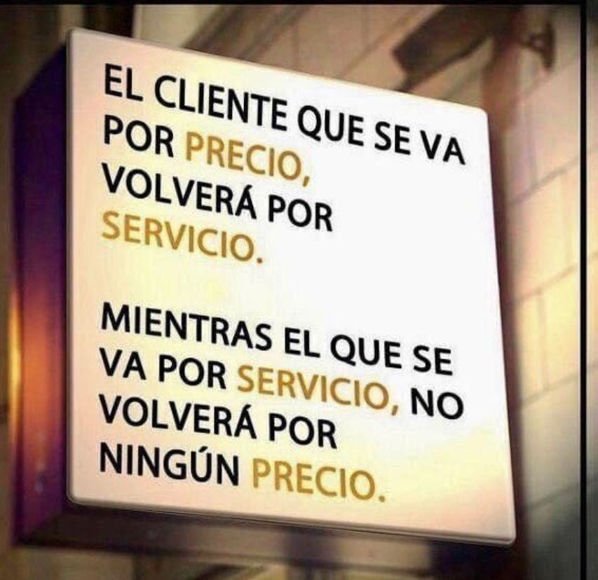 Hay que ser Estratégicos.... 
Pilas con el servicio...