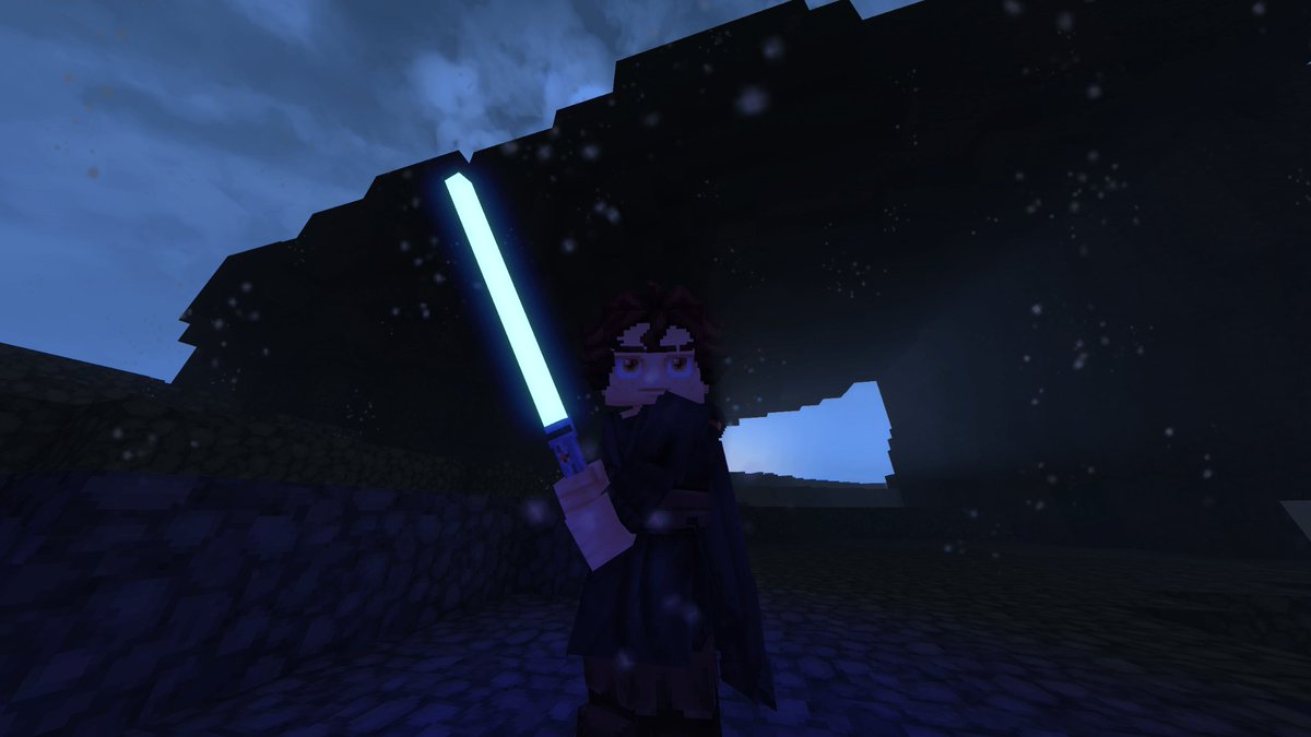 SlagleMysterium's tweet photo. @Simon_Hypixel StarTale mod :) adding lightsabers and other Star wars content! https://t.co/ChGhzULhmv