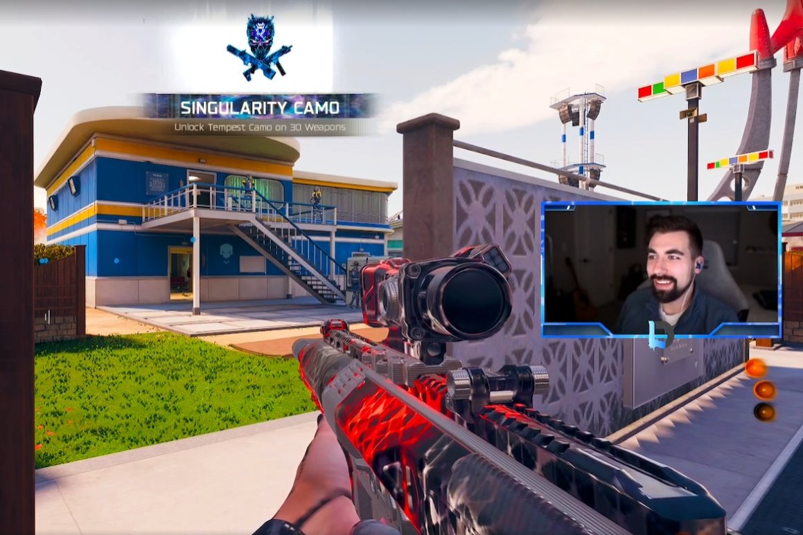 Singularity Camo Unlocked! So what do I do now? 

twitch.tv/idurka