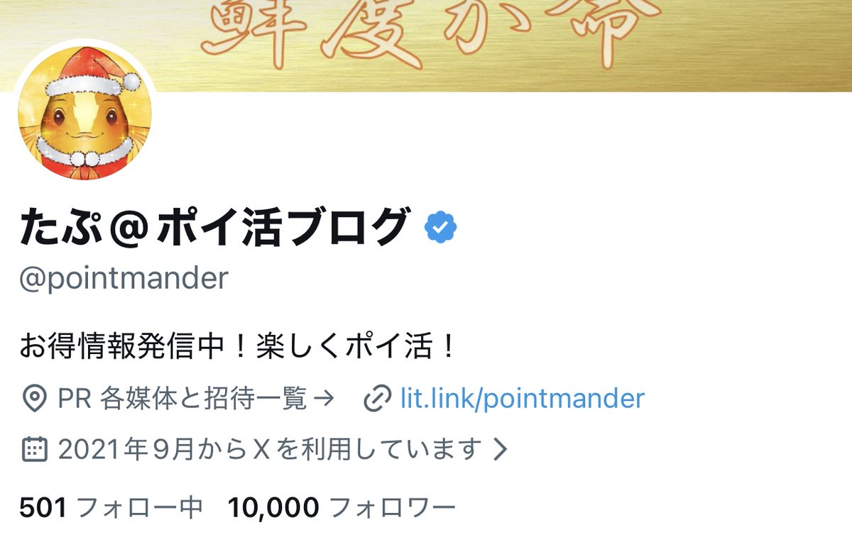 pointmander's tweet photo. ㊗️フォロワー様1万人達成しました

昨年もう終わったかと思いましたが、復活後に達成でき感無量です！

いつもリアクションくださる方のおかげです！ありがとうございます✨

（1万感謝企画も考えてますので、フォローしてお待ちください） https://t.co/AvwWPX4jzv