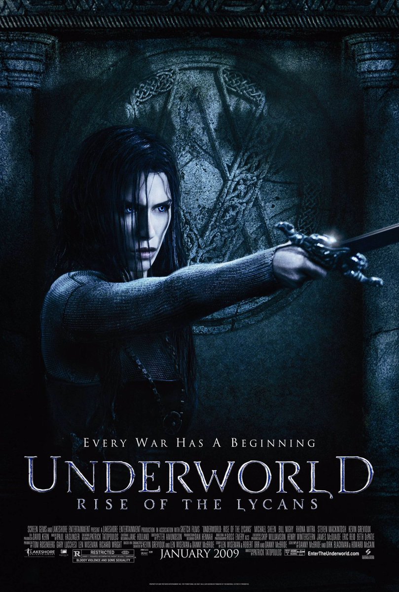 FilmNewsNos's tweet photo. 🎬MOVIE HISTORY: 17 years ago today, January 23, 2009, the movie ‘Underworld: Rise of the Lycans’ opened in theaters!

#KateBeckinsale #MichaelSheen #BillNighy #RhonaMitra #StevenMackintosh #KevinGrevioux #DavidAston #ElizabethHawthrone #CraigParker #JaredTurner #TaniaNolan https://t.co/iisqxwBp4I