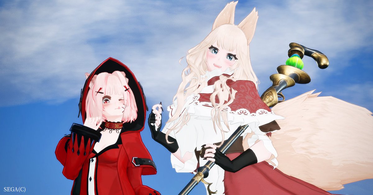 もこちゃんと
#PSO2NGS_SS