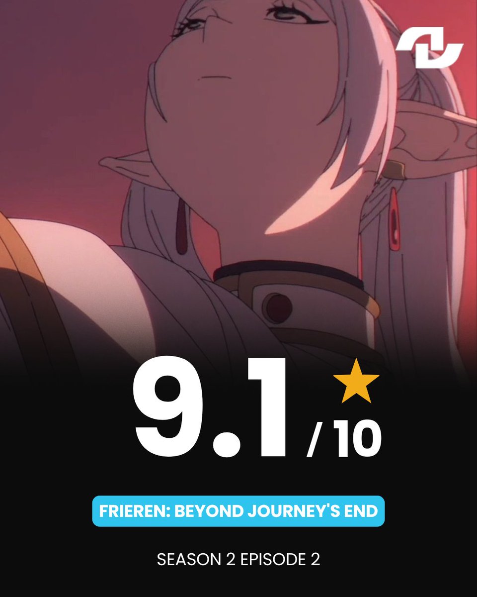 animeupdates's tweet image. Today's episode of 'FRIEREN: Beyond Journey's End' debuts with a fantastic 9.1/10 rating on IMDb!