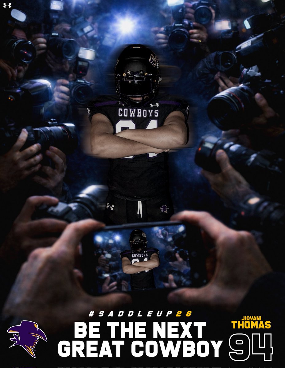 JioNThomas23's tweet photo. Thank you @CoachGGlynn, @jfreemanBJB, @BurlesonHSU, @EricBruntmyer and the whole staff @HSUCowboys for making my official visit a wonderful experience. I am truly humbled by the hospitality you and all your coaching staff showed me and my family.
#BlessedAndGrateful #seniorDline 
#EverythingIsEarnedNotGiven
@pmcginnis63 @ThomThreadgill @lancemcc @YmCory @PTanner34 @CoachGHendricks @chadpegues1 @bench424nmore @N_W_Sports @BHS_FBrecruits @TXTopTalent @5StarScouting @gobigrecruiting @FieldLevel @PrepRedzoneTX  @d1_clipz
