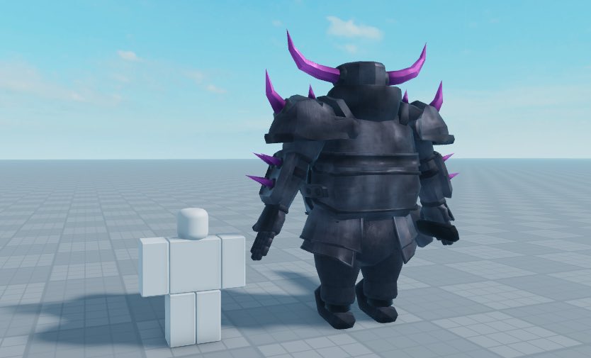 Mr_Birbb's tweet photo. haha,.. here ius the P.E.K.K.A!! very fun to make

#ROBLOX #RobloxDev #ClashofClans #ClashRoyale https://t.co/rp7NWwLr0P