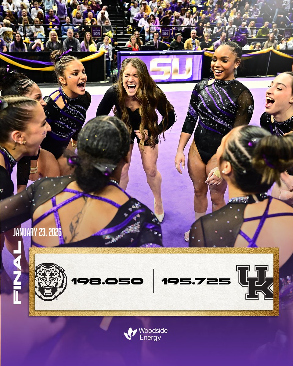 LSU Gymnastics tweet media
