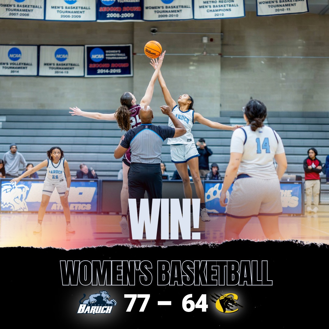 Baruch College Athletics tweet media