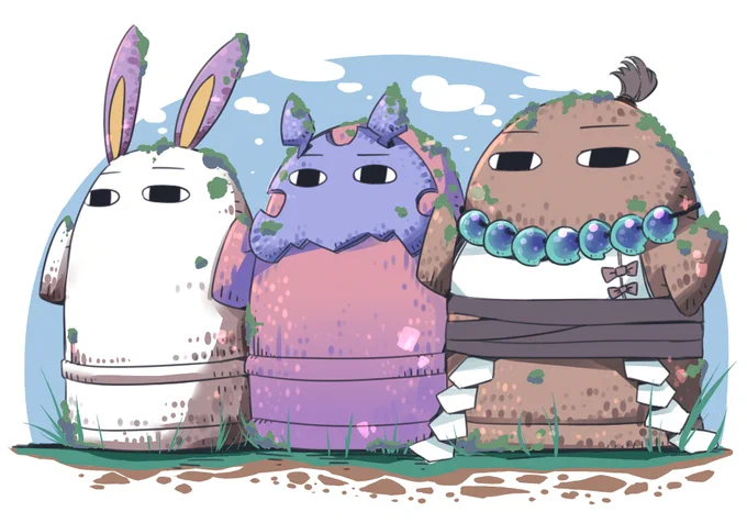 メジェ埴輪 #FGO #メジェド