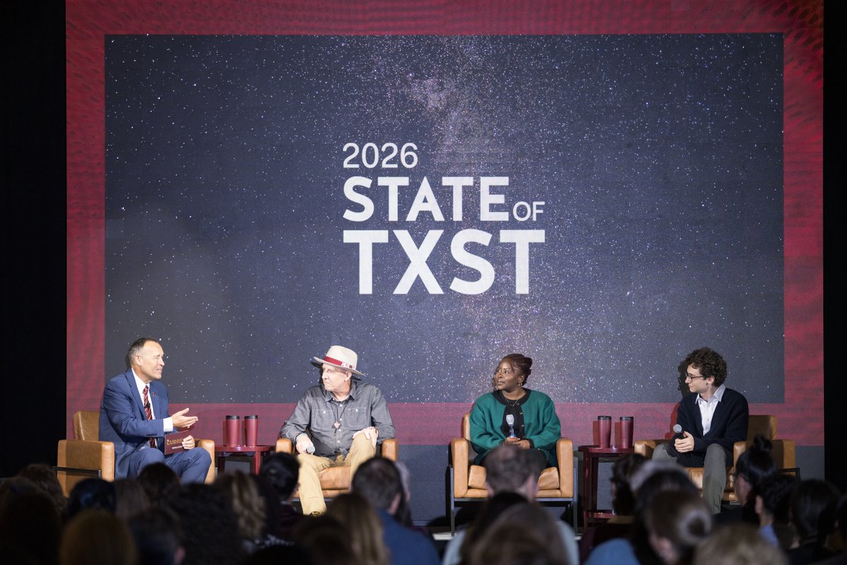 Texas State University tweet media