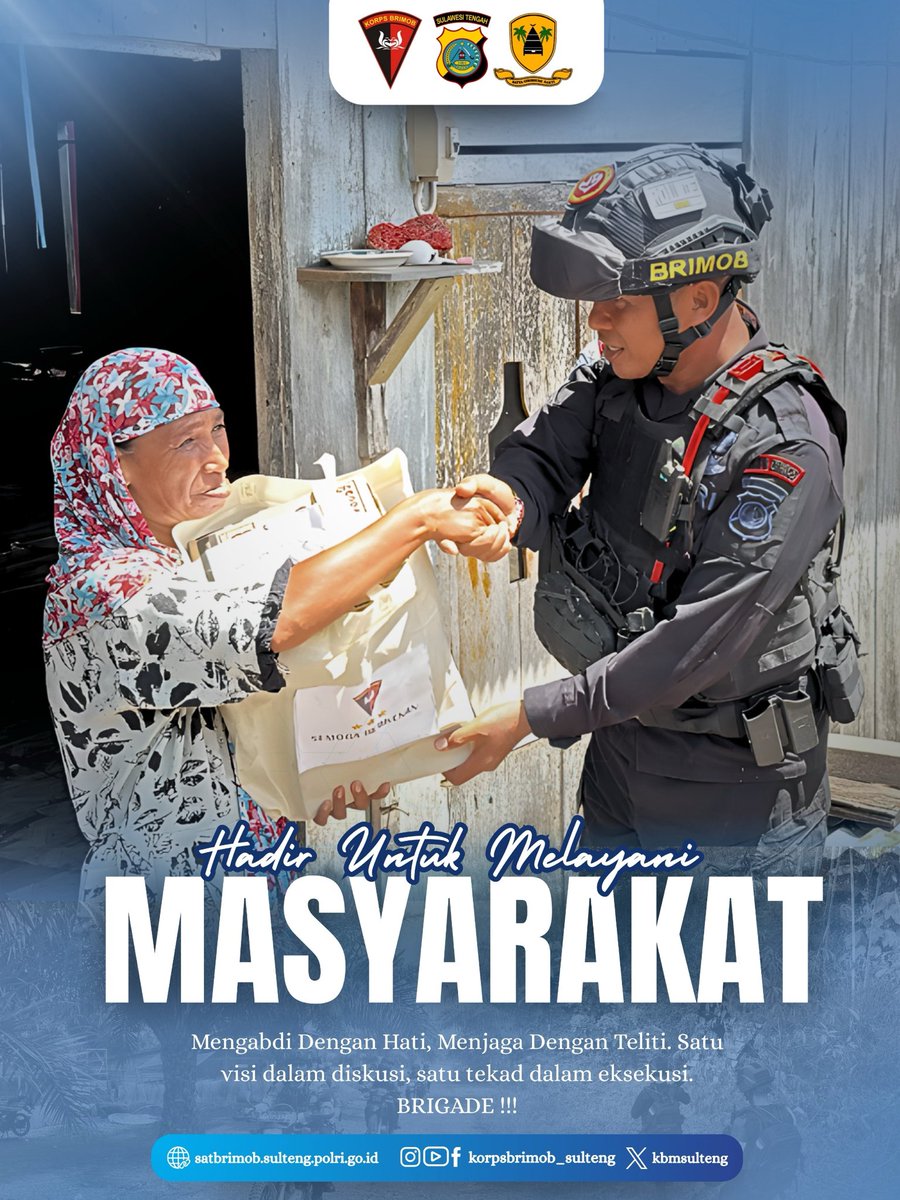 "Hadir untuk melayani, berdiskusi untuk solusi, bergerak untuk melindungi. Tak ada yang lebih berharga daripada rasa aman bagi masyarakat.

Jiwa Ragaku Demi Kemanusiaan.