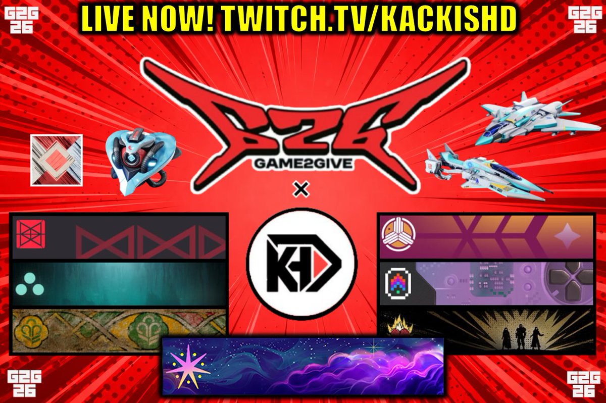 RickKackis's tweet image. Thrilled to be participating in #Game2Give2026!

My featured Slot is this Sunday @ 2-4pm PT!

but jeez, I got so many of these 1000 Hugs Emblems,
I'm gonna have to start giving them away Tonight👀

LIVE NOW On Twitch @ KackisHD!